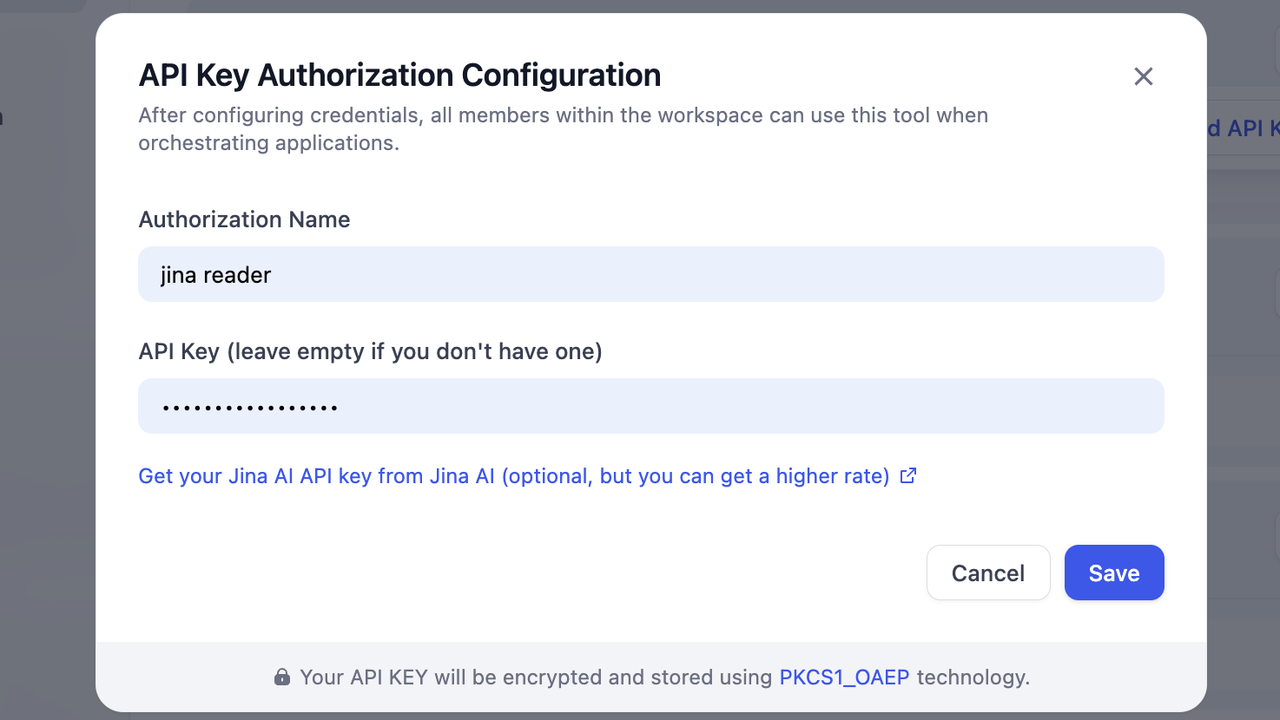 API Key Configuration